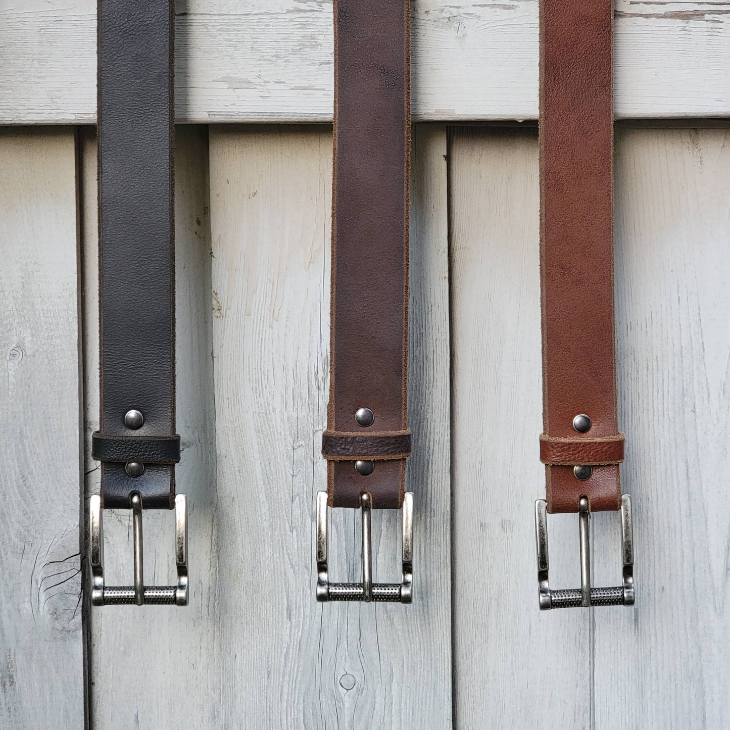 The Pinnacle Belt - Black 100 % Premium Leather Belt