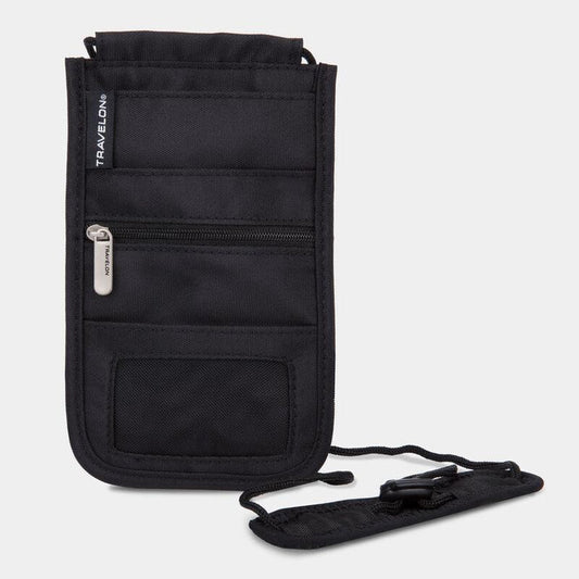 TRAVELON RFID BLOCKING CLASSIC DELUXE BOARDING POUCH