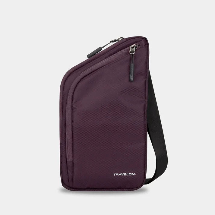TRAVELON SLIM CROSSBODY BAG