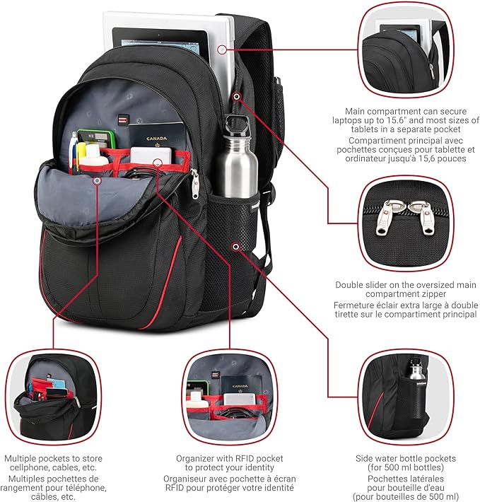 SWISS GEAR TRAVEL BACKPACK