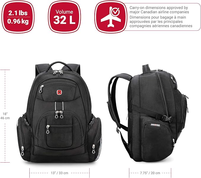 SWISS GEAR INTERNATIONAL BACKPACK