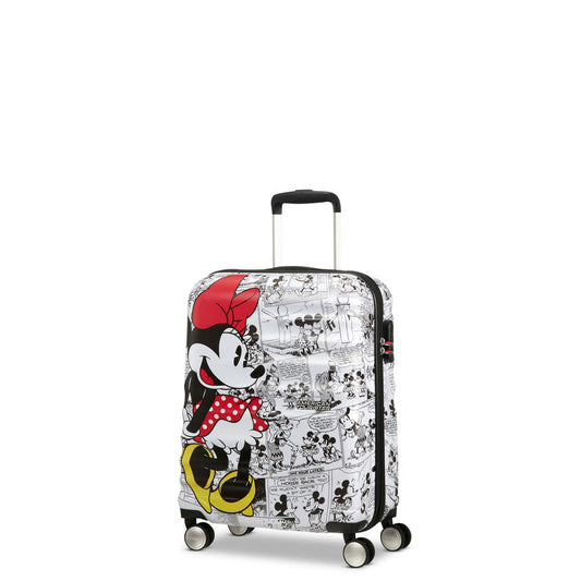 AMERICAN TOURISTER DISNEY MINNIE MOUSE WHITE CARRY-ON