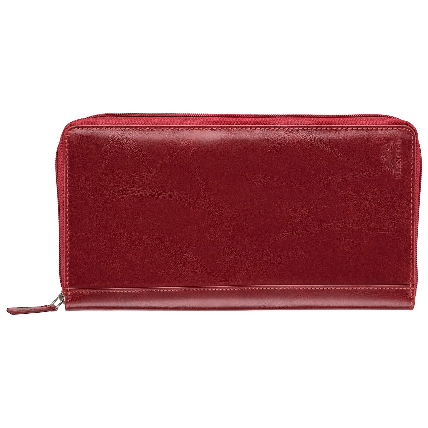 MANCINI LEATHER PASSPORT ORGANIZER CASABLANCA COLLECTION Wallet.