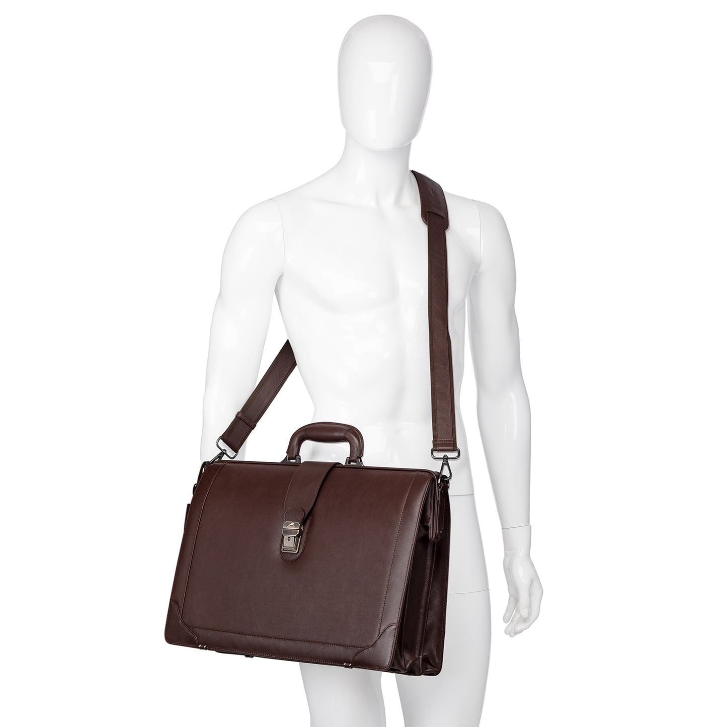 MANCINI LUXURIOUS LITIGATOR LAWYER BRIEFCASE