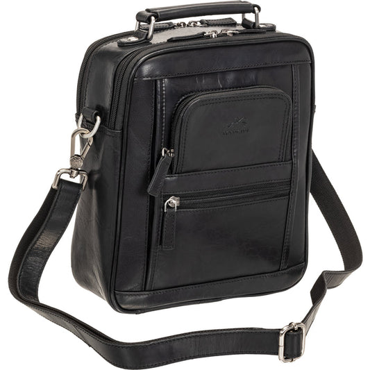 Mancini Buffalo Double Compartment Unisex Bag