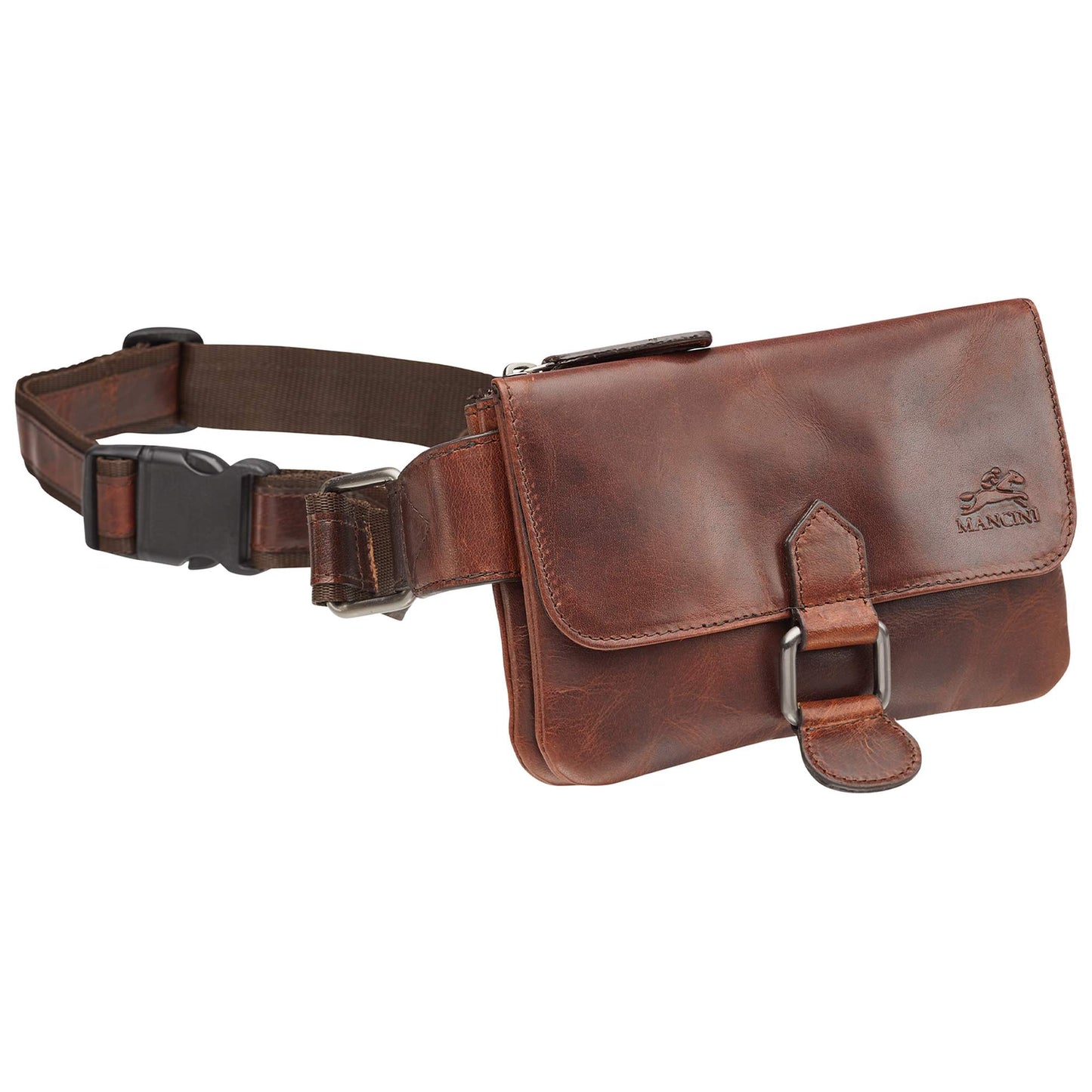 MANCINI BUFFALO SLIM WAIST BAG