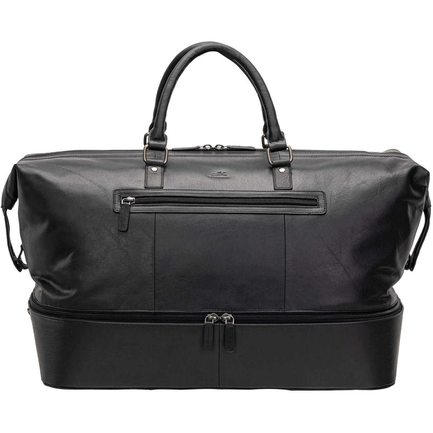 MANCINI BUFFALO DOUBLE COMPARTMENT DUFFLE BAG
