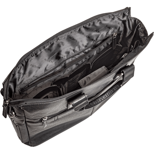 MANCINI BUFFALO LEATHER TOTE (2000s Edition)