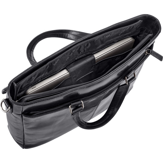 MANCINI BUFFALO LEATHER TOTE (70s Edition)