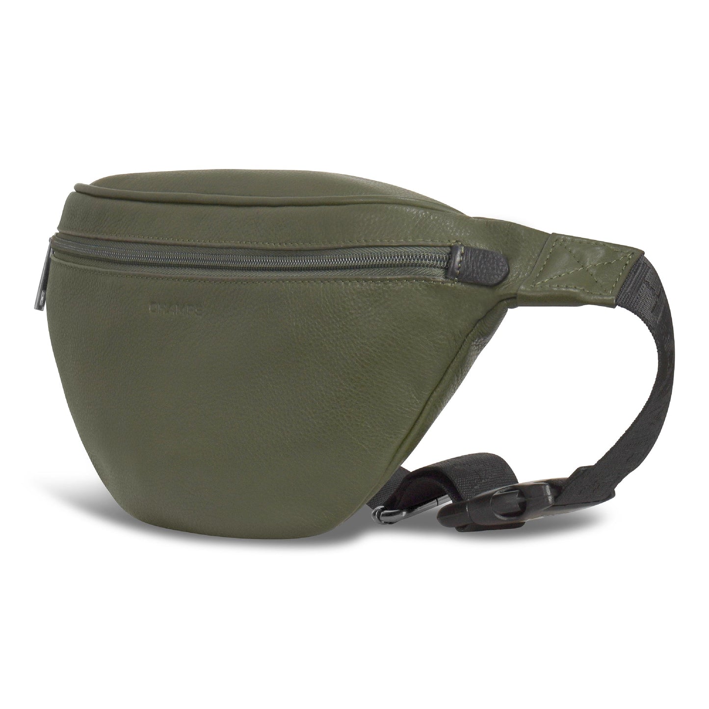 ONYX / LEATHER WAIST-PACK