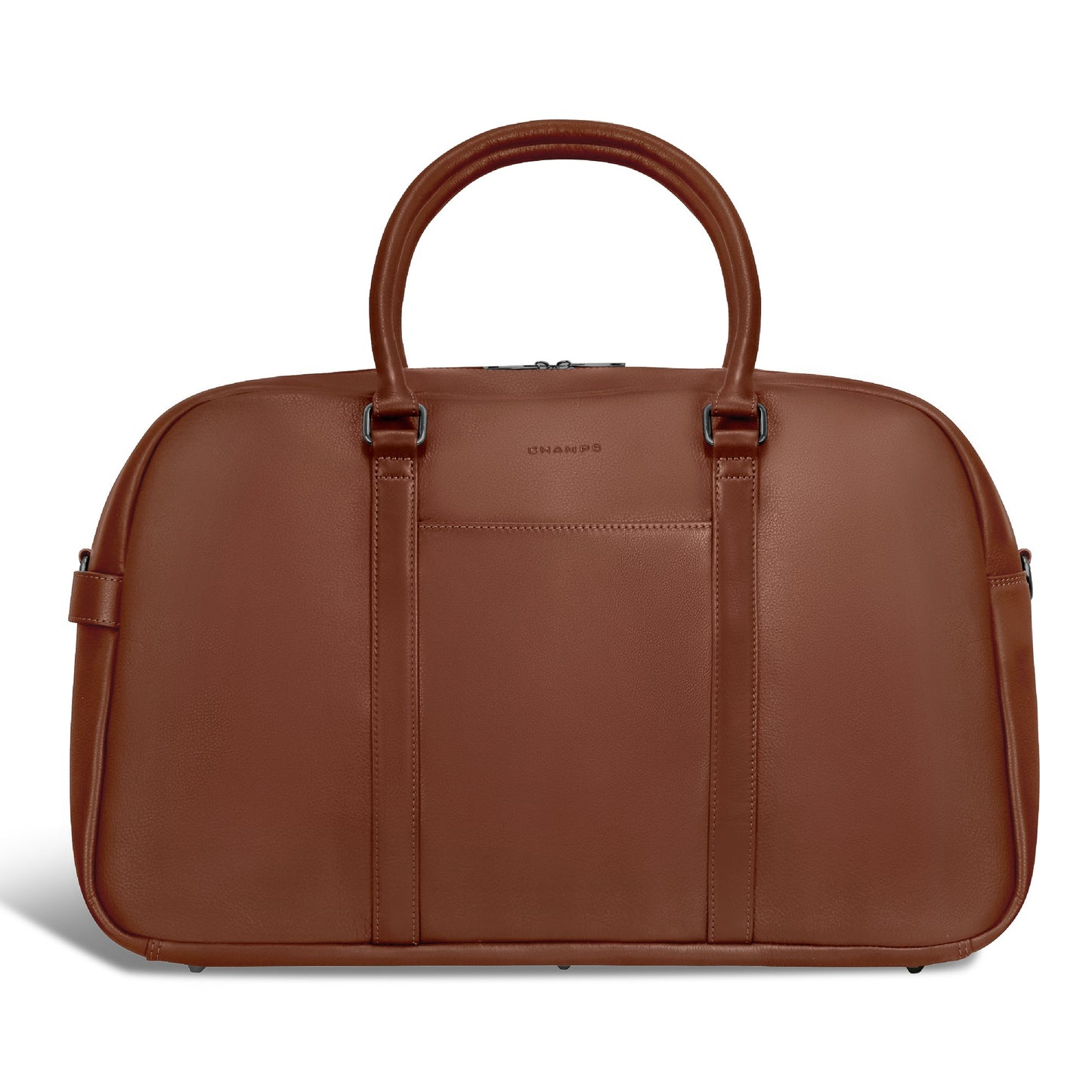 ONYX / LEATHER DUFFLE BAG