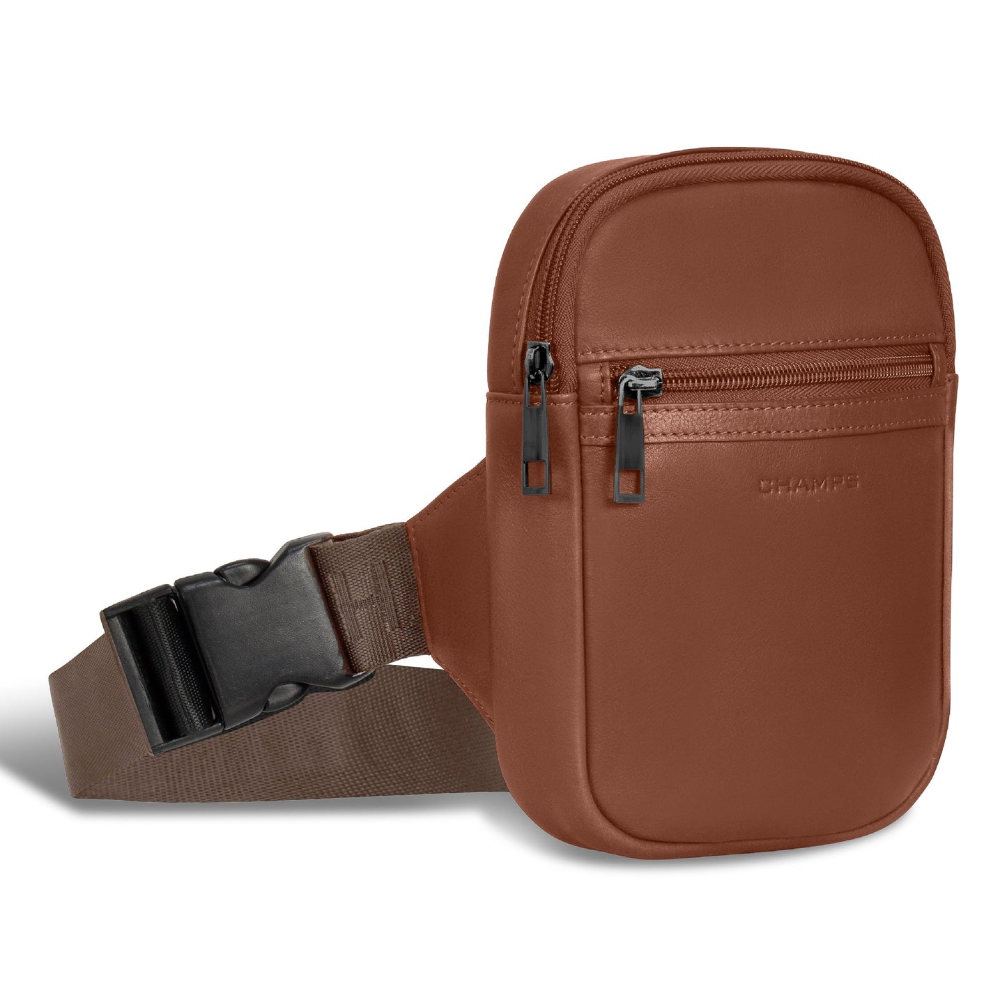ONYX / LEATHER HOLSTER CROSSBODY BAG