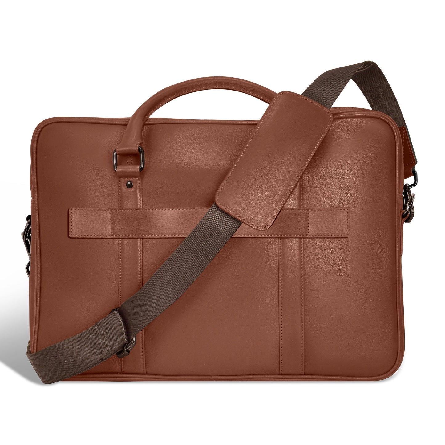 ONYX / SLIM LEATHER BRIEFCASE