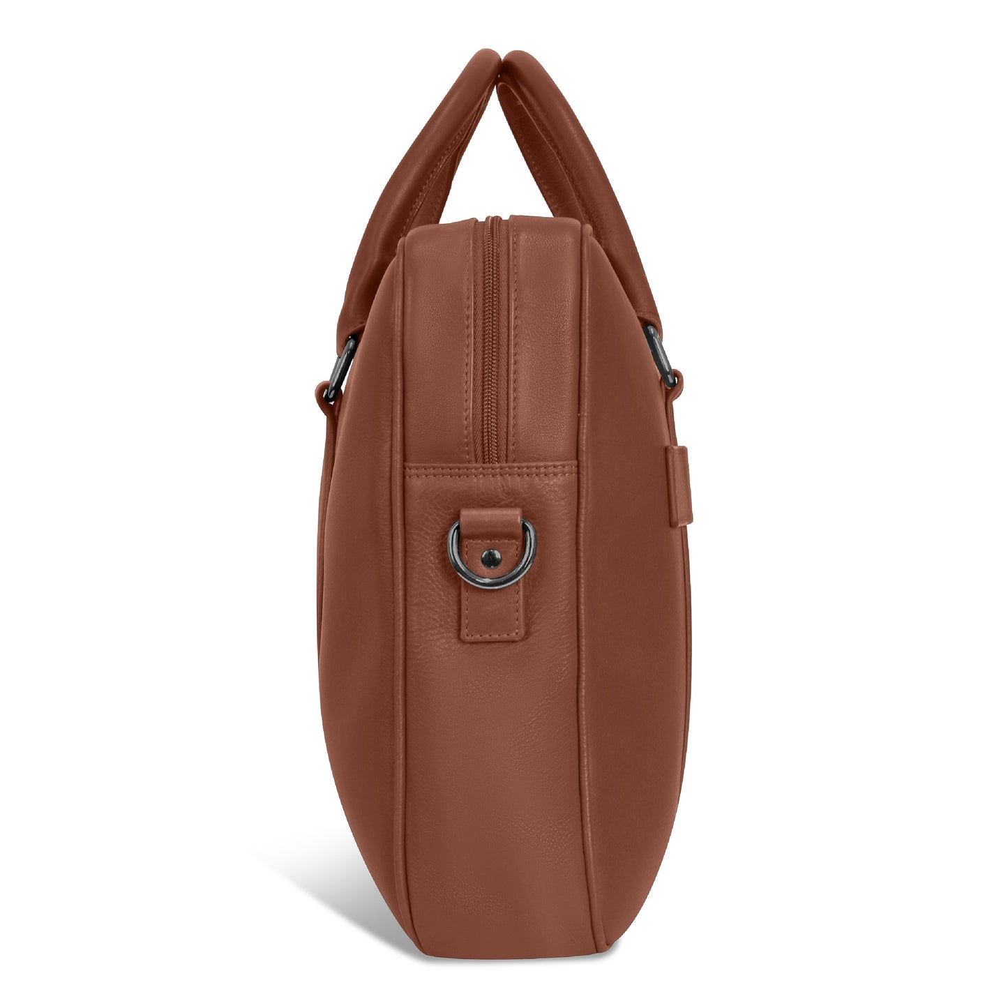 ONYX / SLIM LEATHER BRIEFCASE