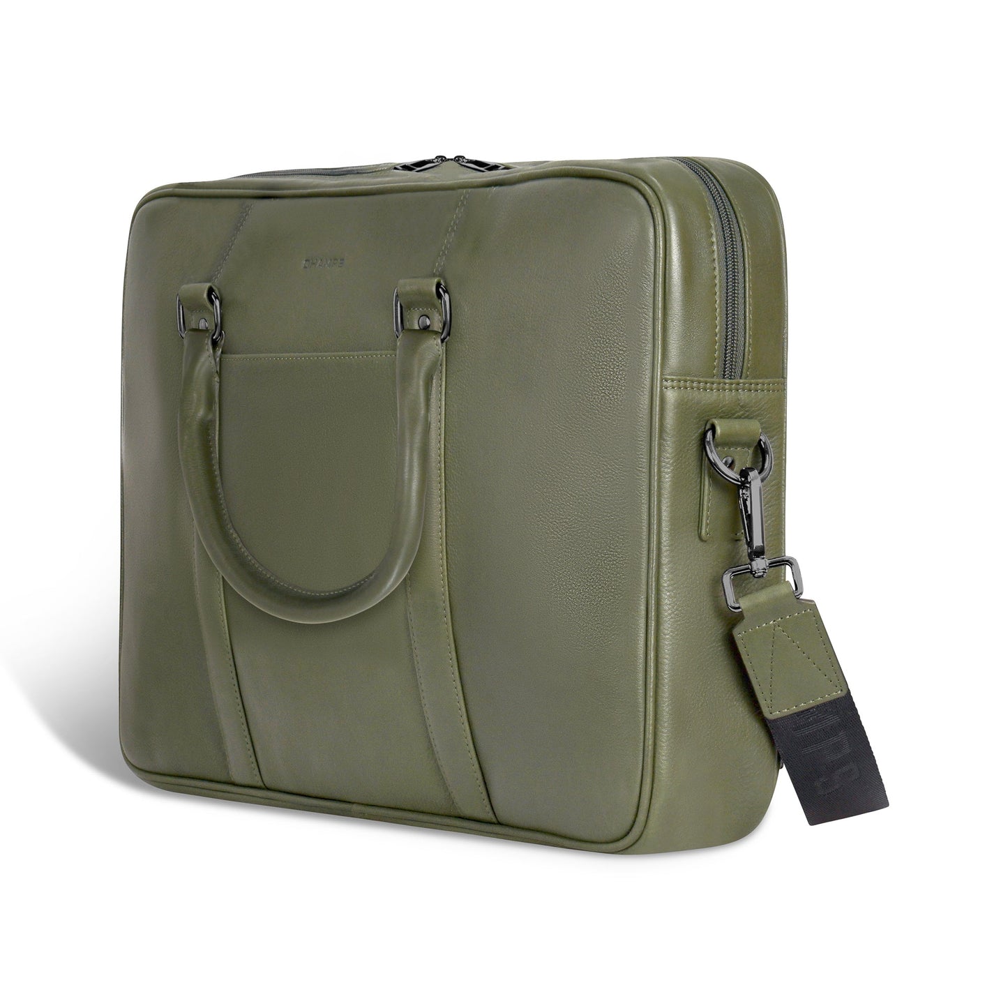 ONYX / SLIM LEATHER BRIEFCASE