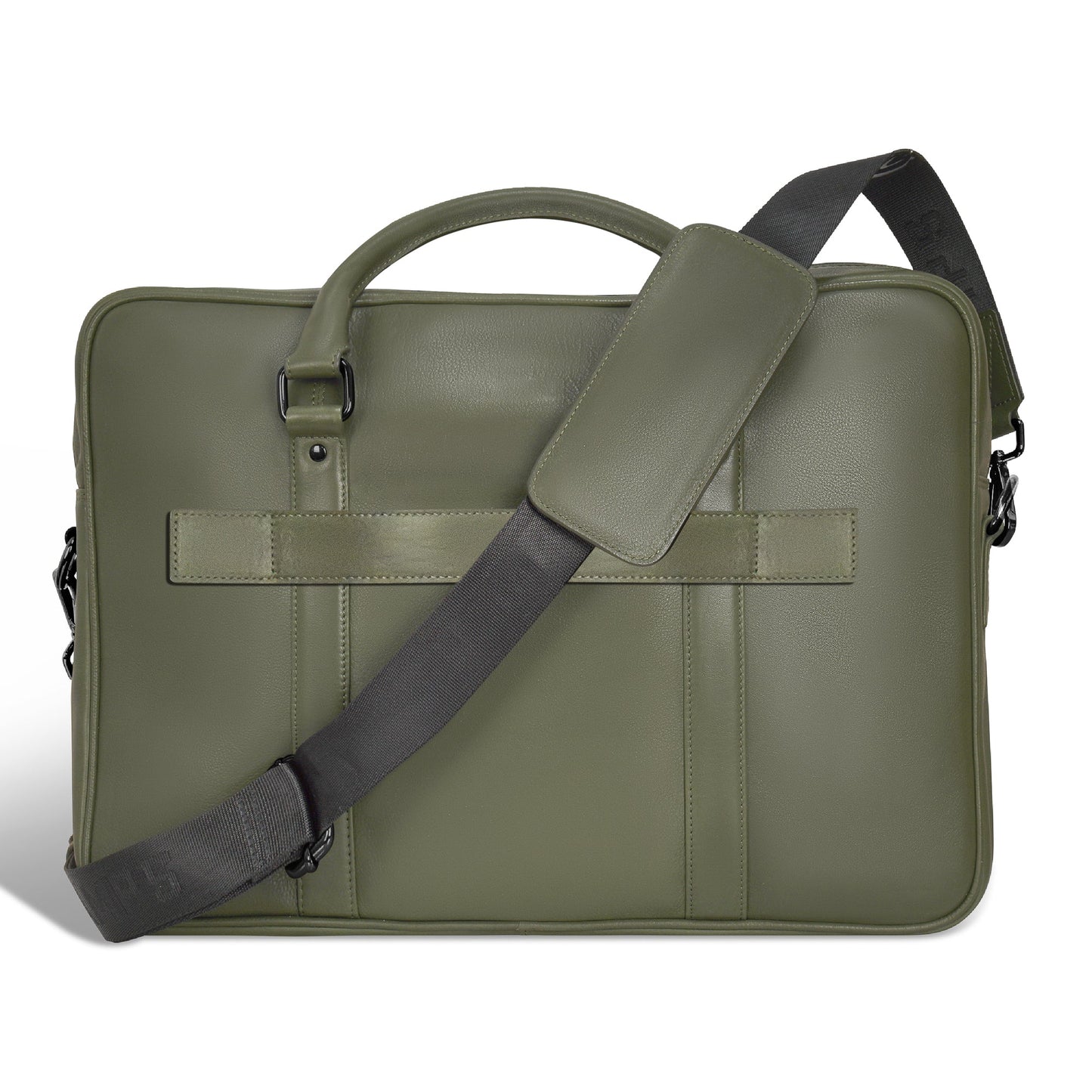 ONYX / SLIM LEATHER BRIEFCASE