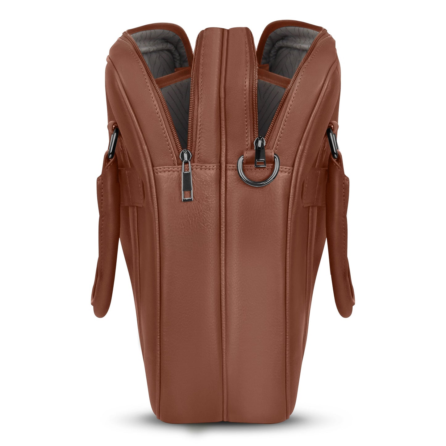 ONYX / LEATHER BRIECASE