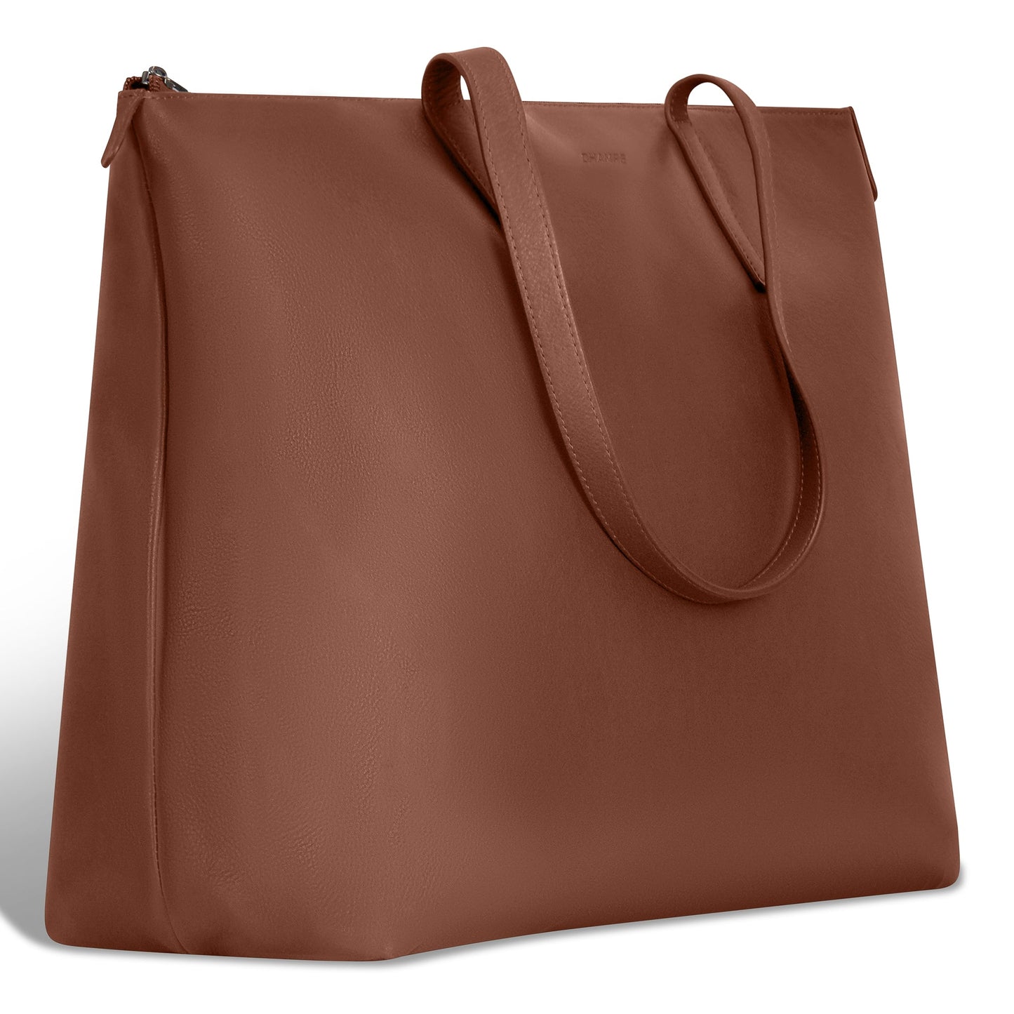 ONYX / LEATHER BUSINESS TOTE