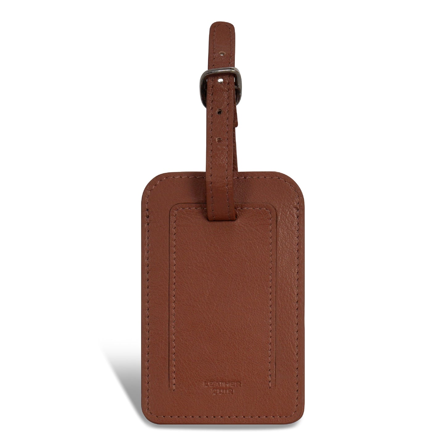 CHAMPS ONYX LEATHER TAG