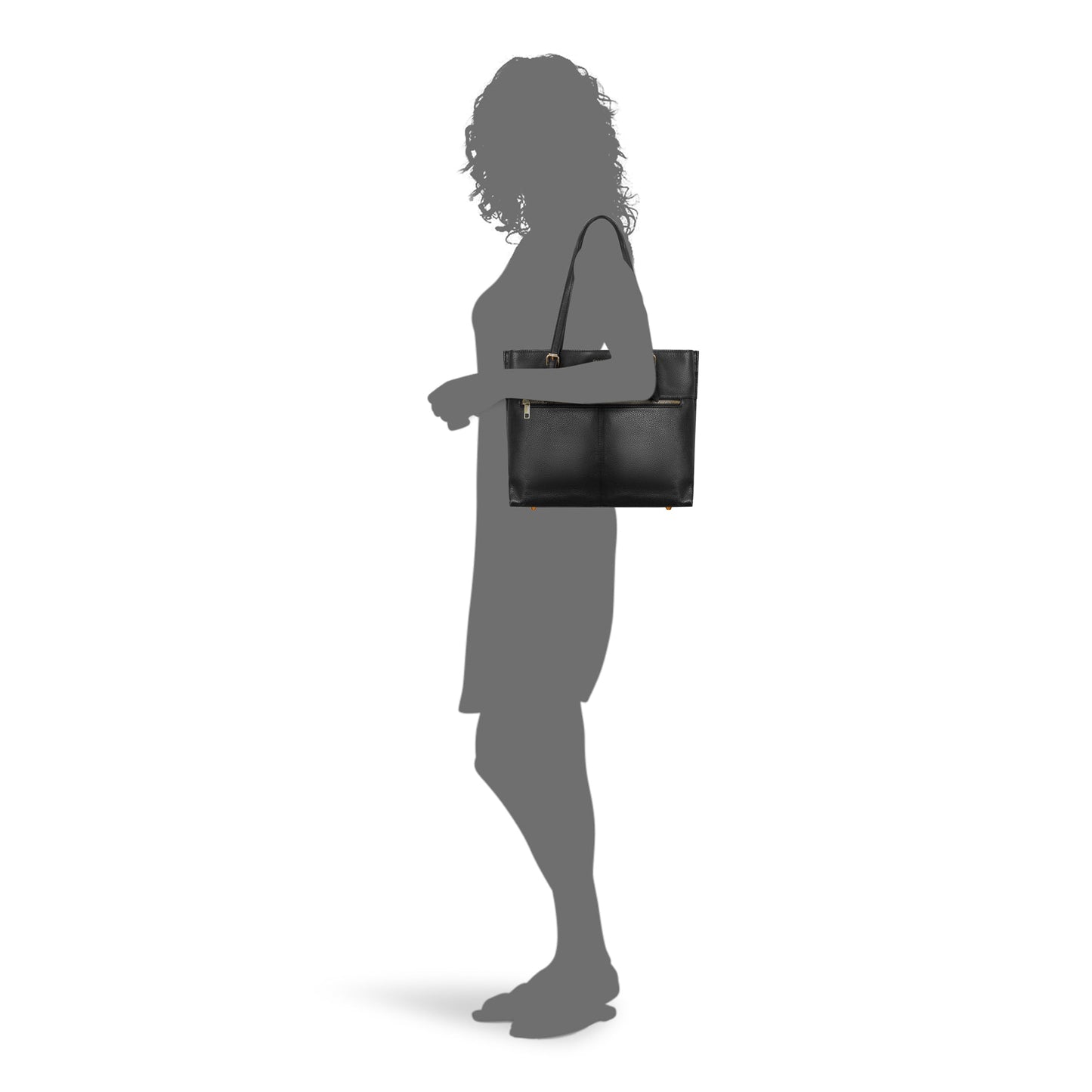 GALA / LEATHER TOTE BAG