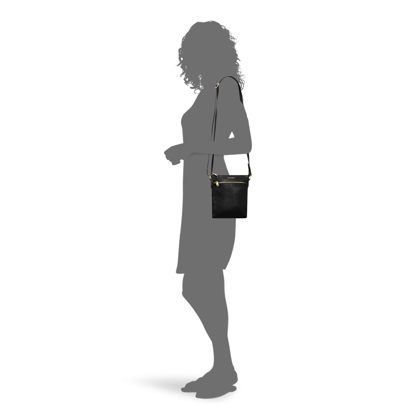 GALA / LEATHER MINI CROSSBODY BAG