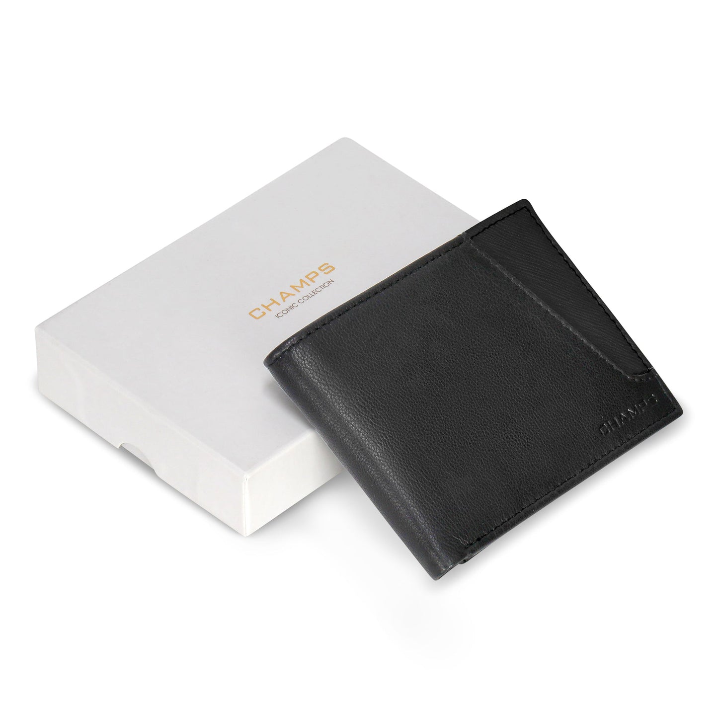 Iconic / Leather Bi-Fold Wallet