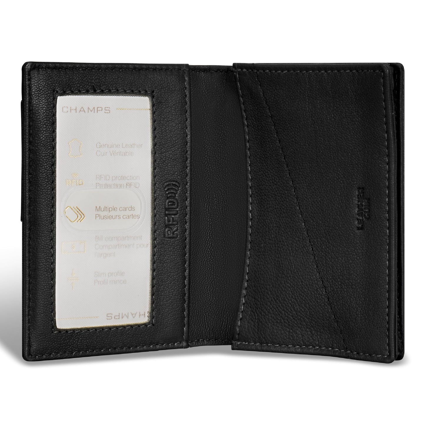 Camo / Leather Cardholder