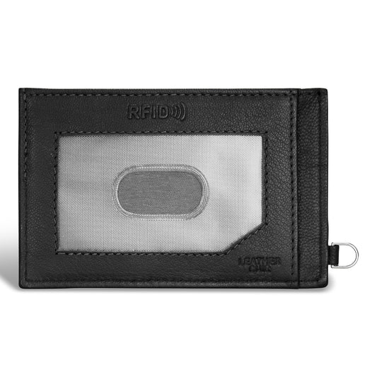 Camo / Leather Slim Cardholder