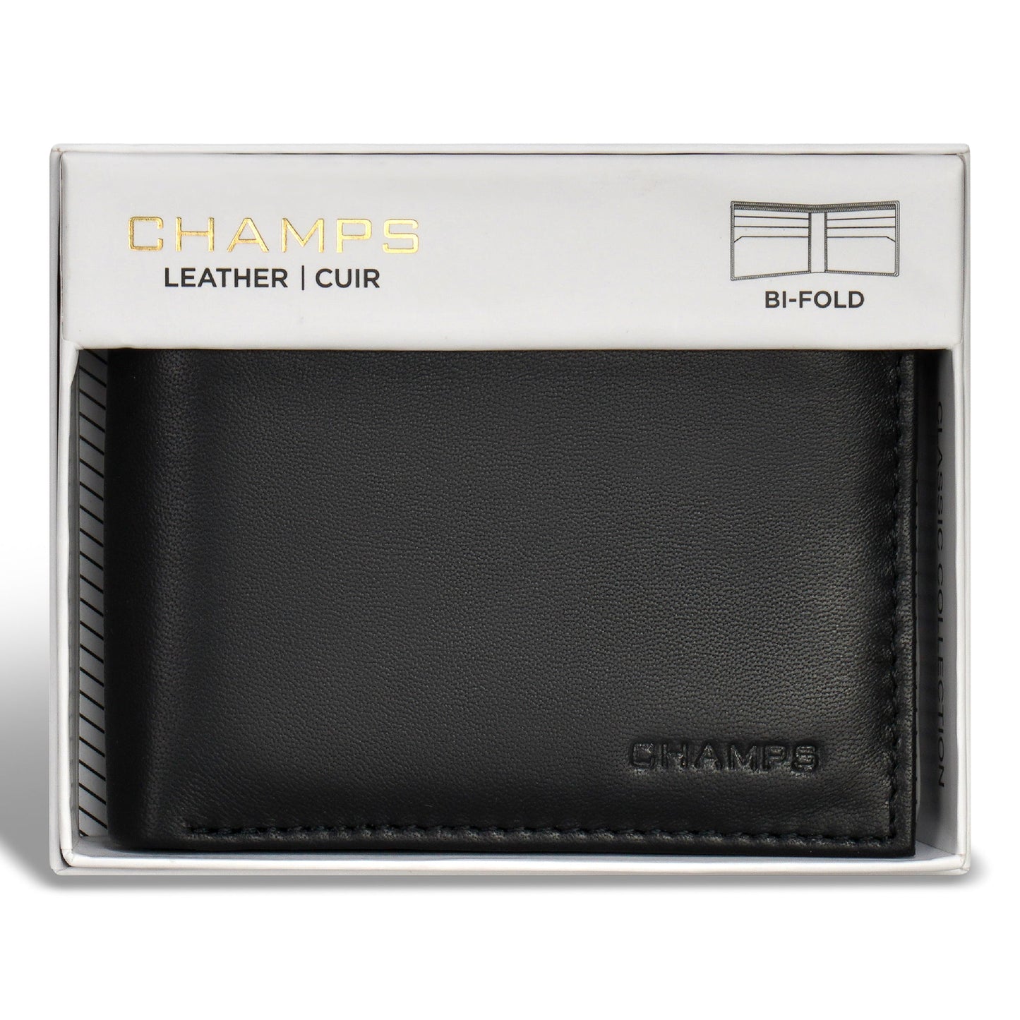 Classic / Leather Bi-Fold Wallet
