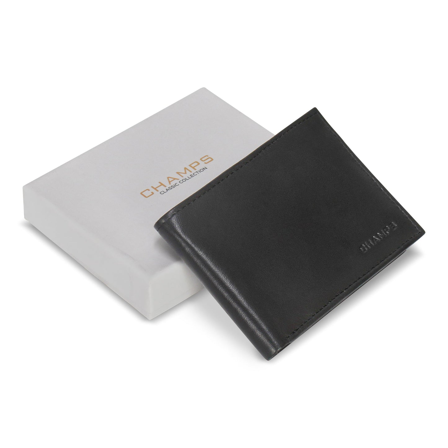 Classic / Leather Center-Wing Wallet