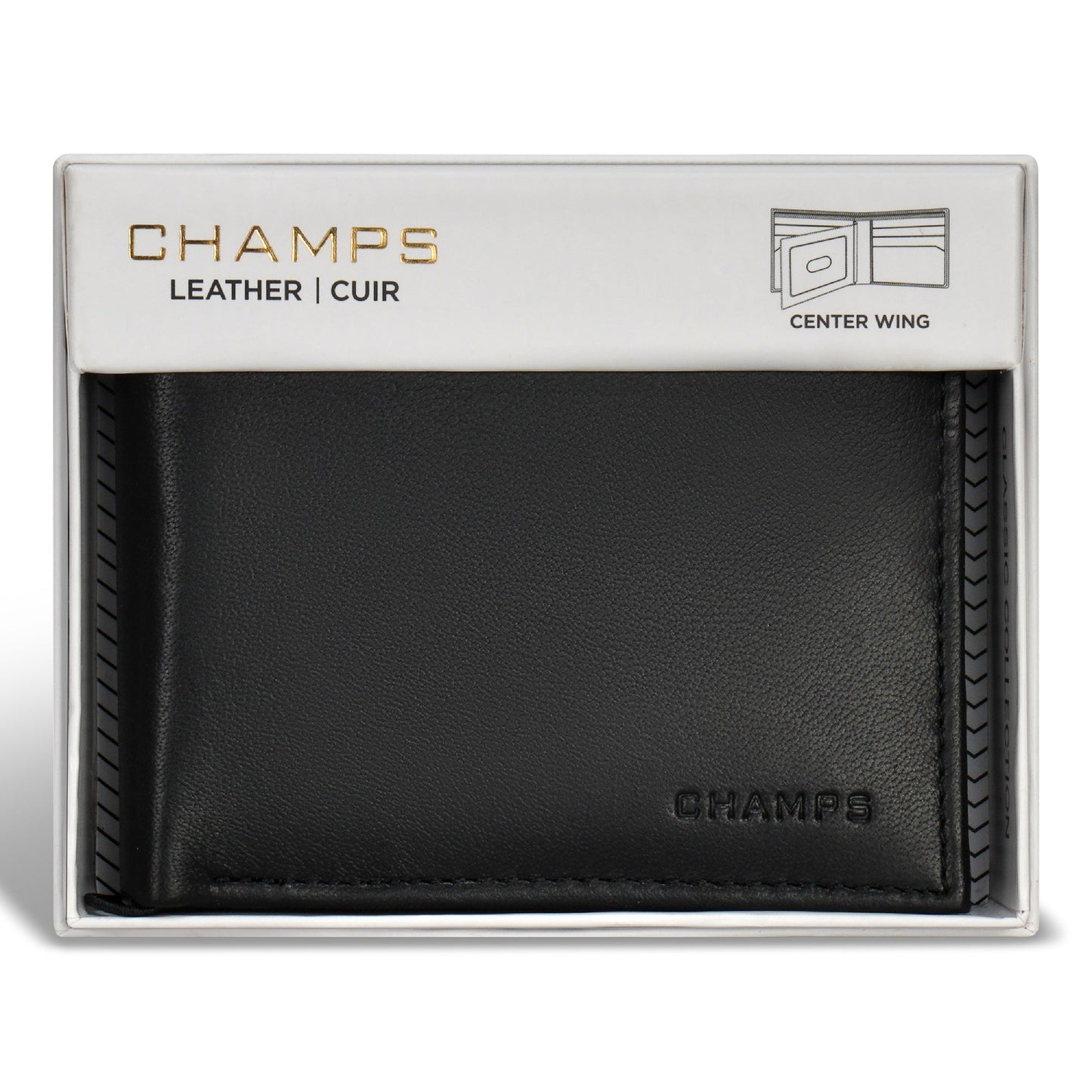 Classic / Leather Center-Wing Wallet