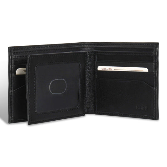 Classic / Leather Center-Wing Wallet