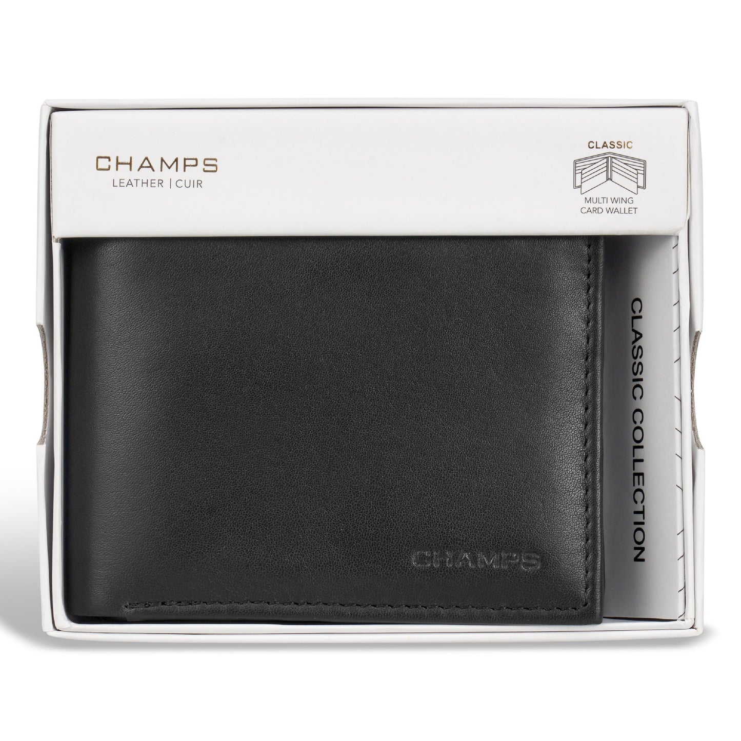 Classic / Leather Multi-Wing Card Wallet