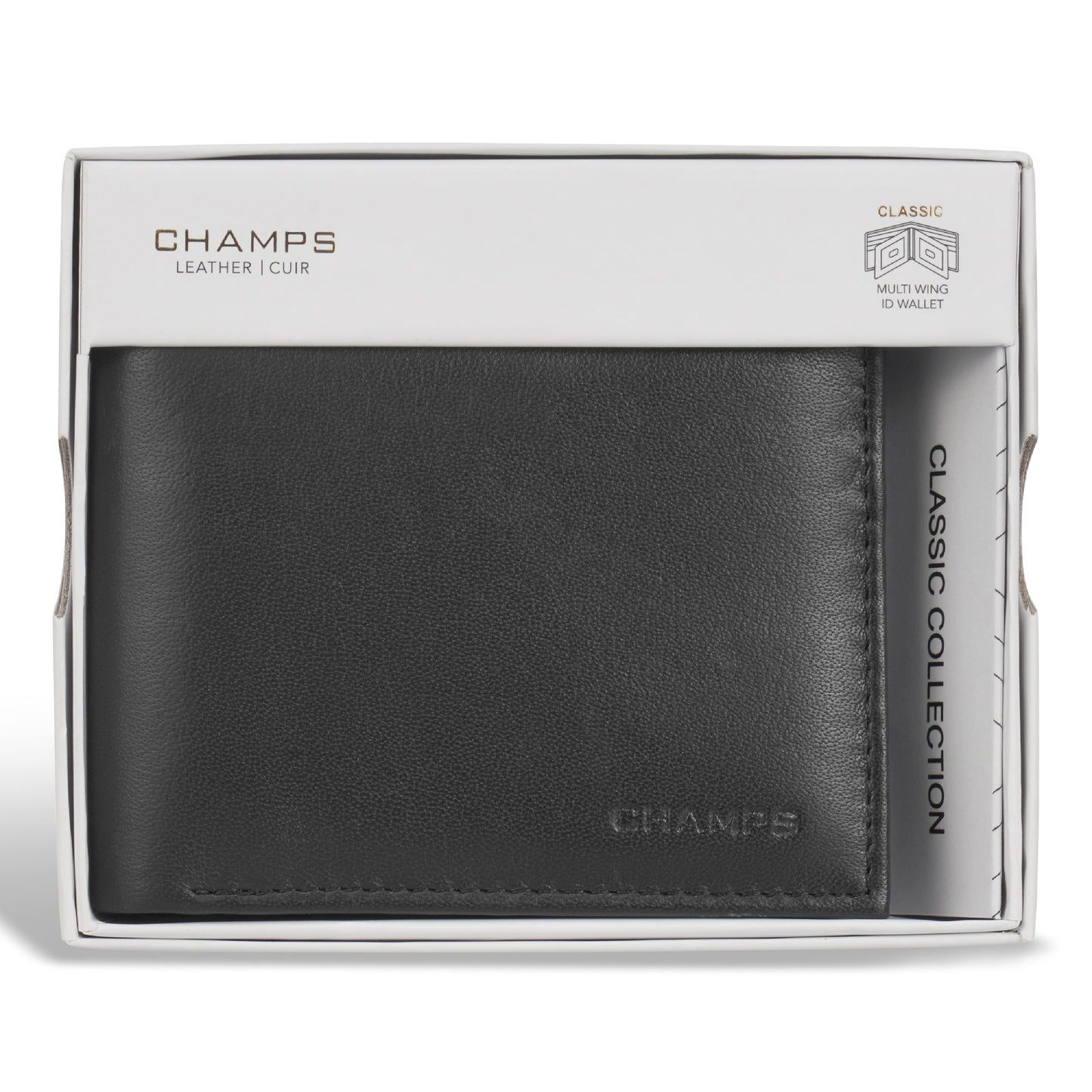 Classic / Leather Multi-Wing ID Wallet