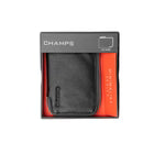 LEATHER RFID ZIP CASE WALLET / BLACK