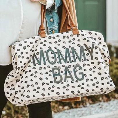 BOLD LEOPARD PRINT MOMMY BAG®