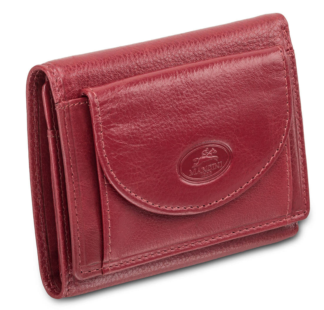 MANCINI LEATHER WALLET TRIFOLD EQUESTRIAN COLLECTION Wallet.