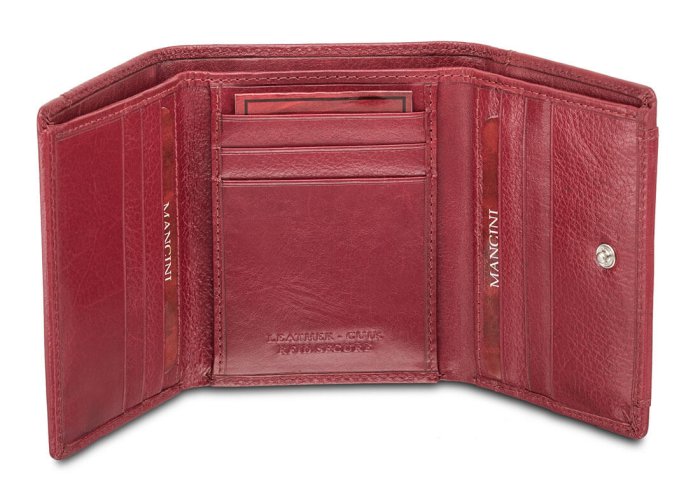 MANCINI LEATHER WALLET TRIFOLD EQUESTRIAN COLLECTION Wallet.