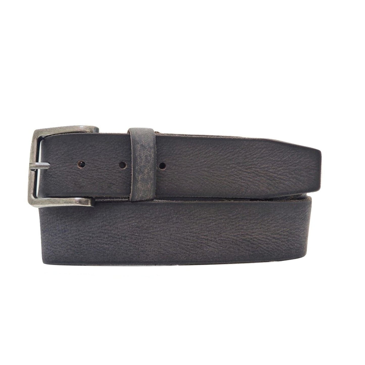 CANYON BELT - TAN WOMEN'S LEATHER BELT WITH CHARRED EDGES