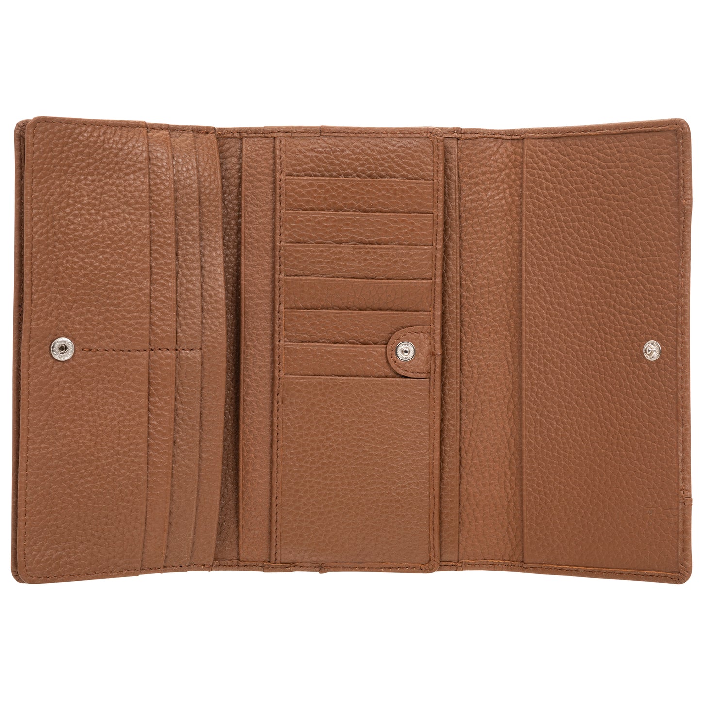 MANCINI LEATHER WALLET TRIFOLD PEBBLED COLLECTION Wallet.