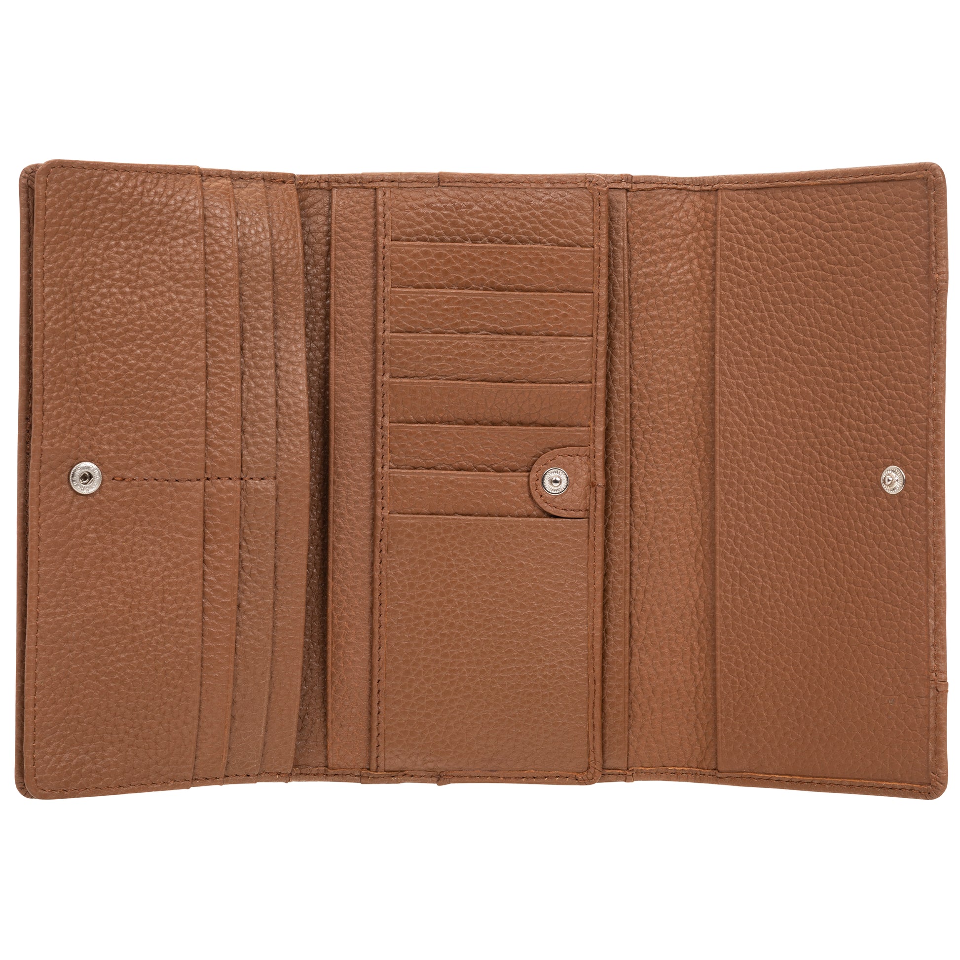 MANCINI LEATHER WALLET TRIFOLD PEBBLED COLLECTION Wallet.