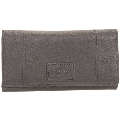 MANCINI LEATHER WALLET TRIFOLD PEBBLED COLLECTION Wallet.