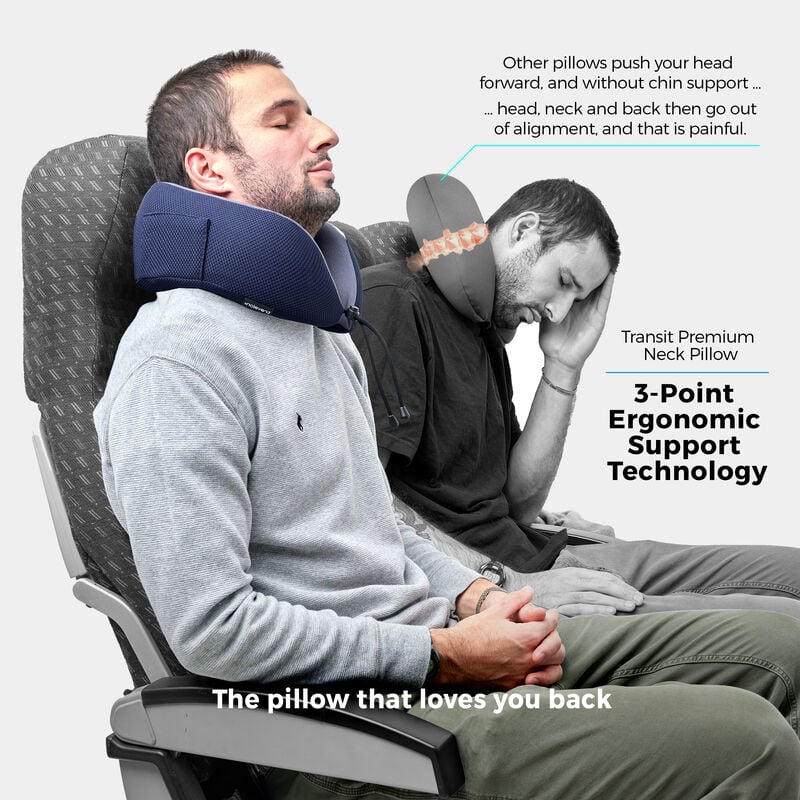 Travelon Transit Premium Travel Neck Pillow 3