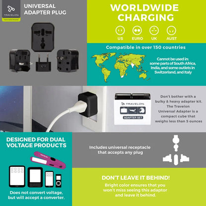 TRAVELON UNIVERSAL ADAPTER