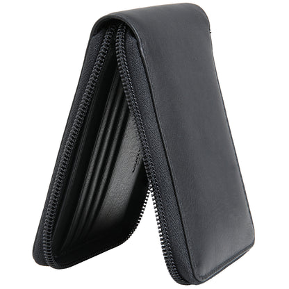 MANCINI LEATHER WALLET ZIPPERED MONTERRY EDITION Wallet.