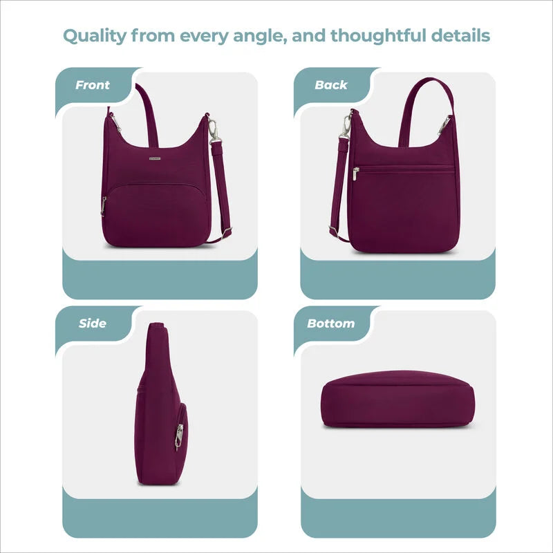 SAC BANDOULIÈRE ANTIVOL TRAVELON CLASSIQUE 16