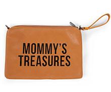 MOMMY'S TREASURES LEATHER LOOK BROWN MOMMY BAG®
