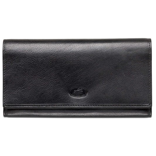 MANCINI LEATHER TRI-FOLD WALLET EQUESTRIAN COLLECTION Wallet.