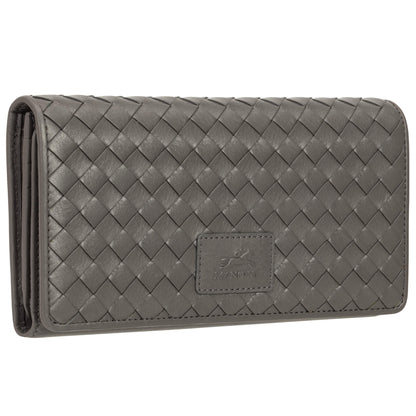 MANCINI LEATHER WALLET TRIFOLD PANIER TISSÉ COLLECTION Wallet.