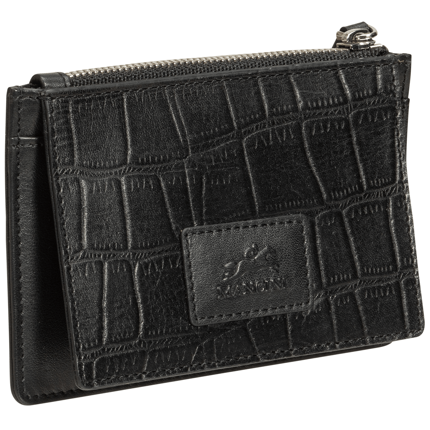 MANCINI LEATHER WALLET COIN POCKET CROCO COLLECTION Wallet.